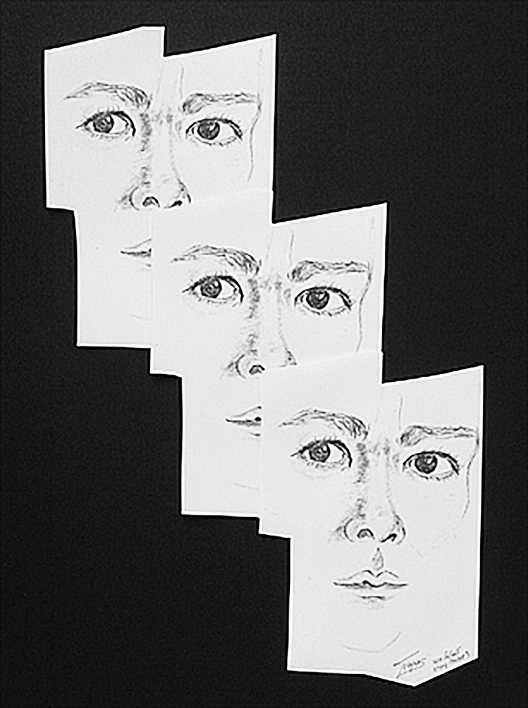 Self Portrait 16x24 Pen & Ink